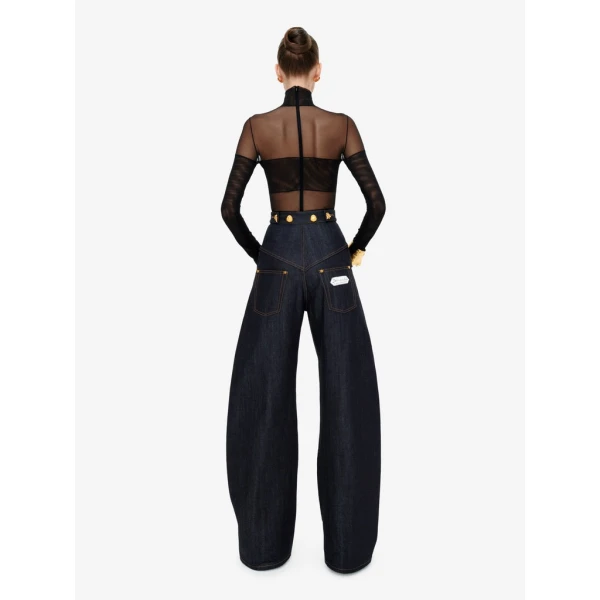 Schiaparelli Body Double Mesh Bodysuit in Schiaparelli Authentic Luxury Fashion at Luxury Shoes 