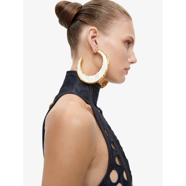 Schiaparelli Broderie Anglaise Dress Dresses in Schiaparelli Authentic Luxury Fashion at Luxury Shoes 