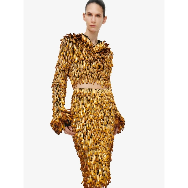 Schiaparelli Brush Pencil Skirt Skirts in Schiaparelli Authentic Luxury Fashion at Luxury Shoes 