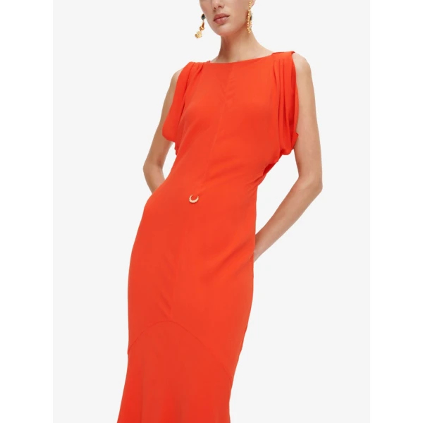 Schiaparelli Cowl Backless Dress Dresses in Schiaparelli Authentic Luxury Fashion at Luxury Shoes 