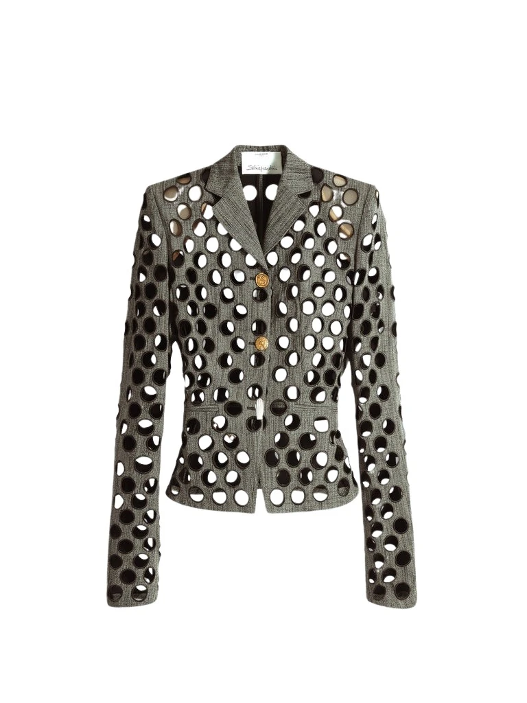 Schiaparelli-Elsa-Jacket-984242_nobg Schiaparelli Elsa Jacket Jackets in Schiaparelli Authentic Luxury Fashion at Luxury Shoes