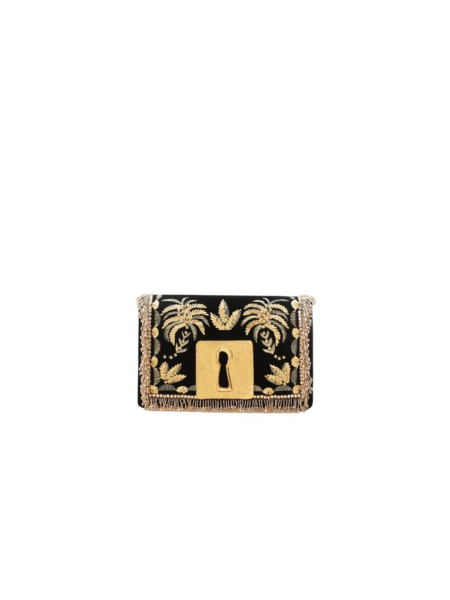 Schiaparelli Keyhole Bijoux Chain Clutch