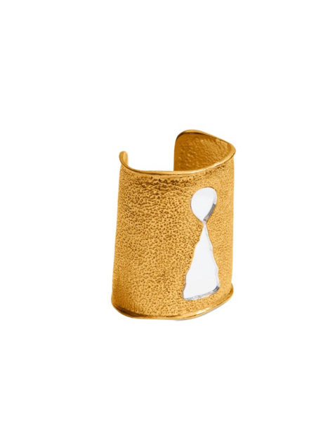 Schiaparelli Keyhole Cuff Bracelet