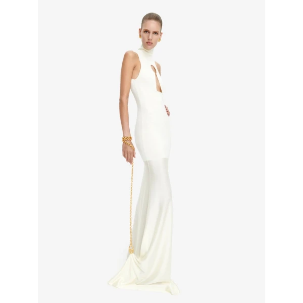 Schiaparelli Keyhole Dress Dresses in Schiaparelli Authentic Luxury Fashion at Luxury Shoes 