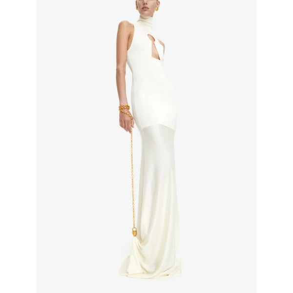 Schiaparelli Keyhole Dress Dresses in Schiaparelli Authentic Luxury Fashion at Luxury Shoes 