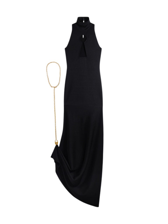 Schiaparelli Keyhole Dress Dresses in Schiaparelli Authentic Luxury Fashion at Luxury Shoes 