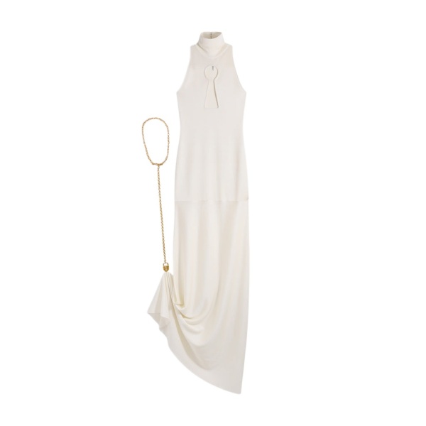 Schiaparelli Keyhole Dress Dresses in Schiaparelli Authentic Luxury Fashion at Luxury Shoes 