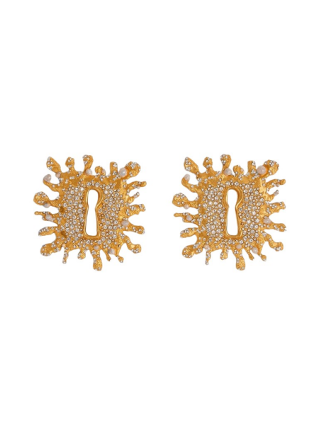 Schiaparelli Keyhole Earrings Jewel