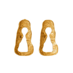 Schiaparelli Keyhole Earrings
