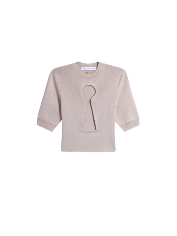 Schiaparelli Keyhole Top Tops in Schiaparelli Authentic Luxury Fashion at Luxury Shoes 
