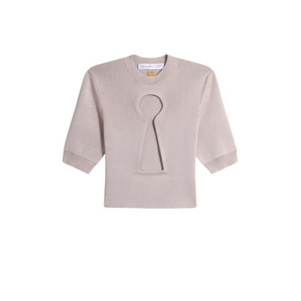 Schiaparelli Keyhole Top Tops in Schiaparelli Authentic Luxury Fashion at Luxury Shoes 