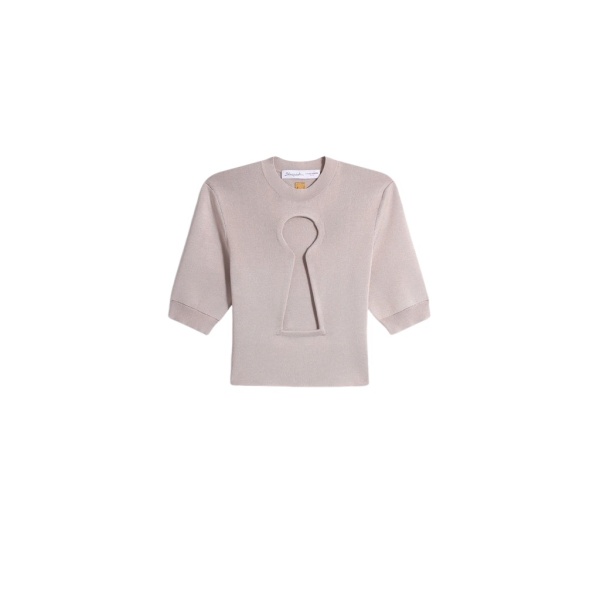 Schiaparelli Keyhole Top Tops in Schiaparelli Authentic Luxury Fashion at Luxury Shoes 