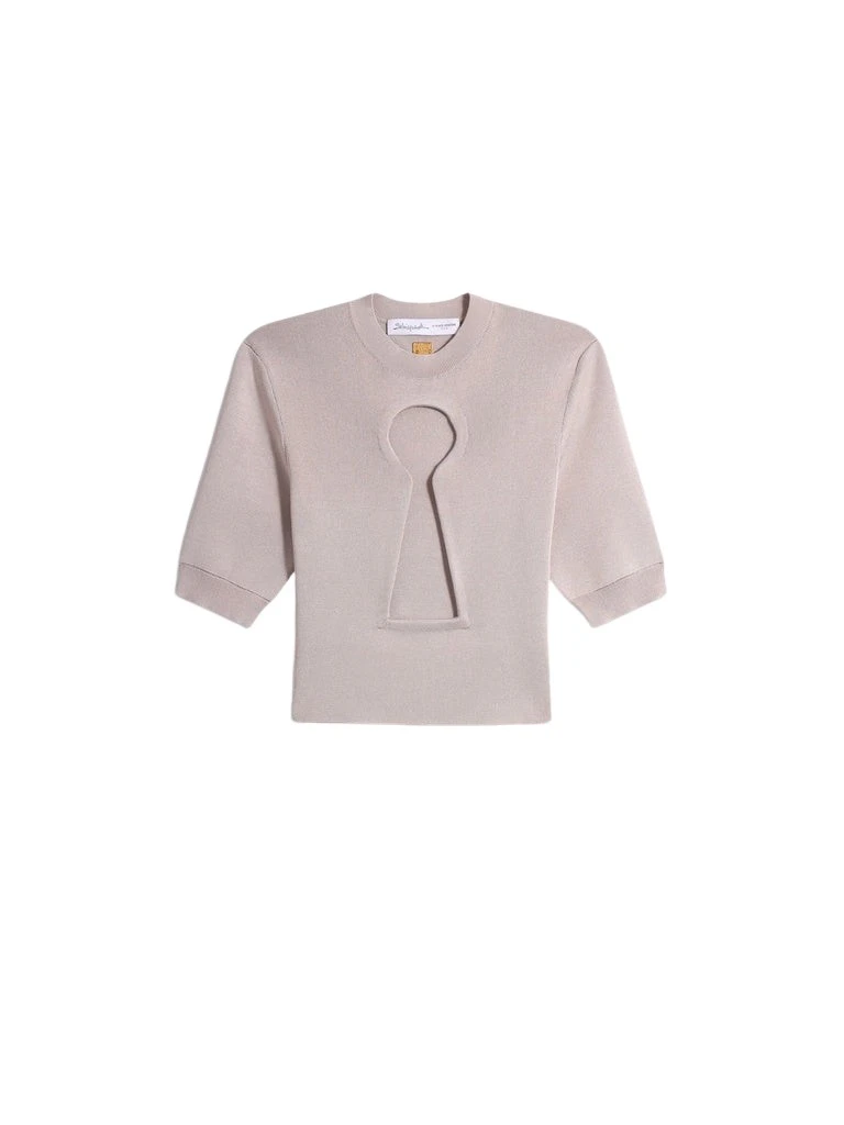 Schiaparelli-Keyhole-Top53135_nobg Schiaparelli Keyhole Top Tops in Schiaparelli Authentic Luxury Fashion at Luxury Shoes