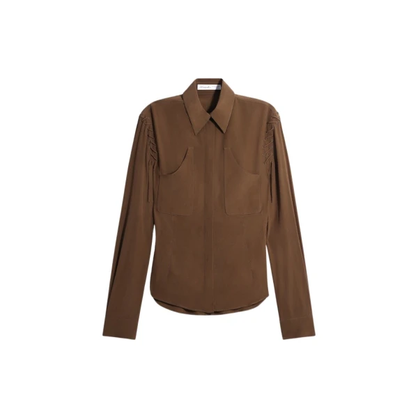 Schiaparelli Lace-Up Shirt Tops in Schiaparelli Authentic Luxury Fashion at Luxury Shoes 
