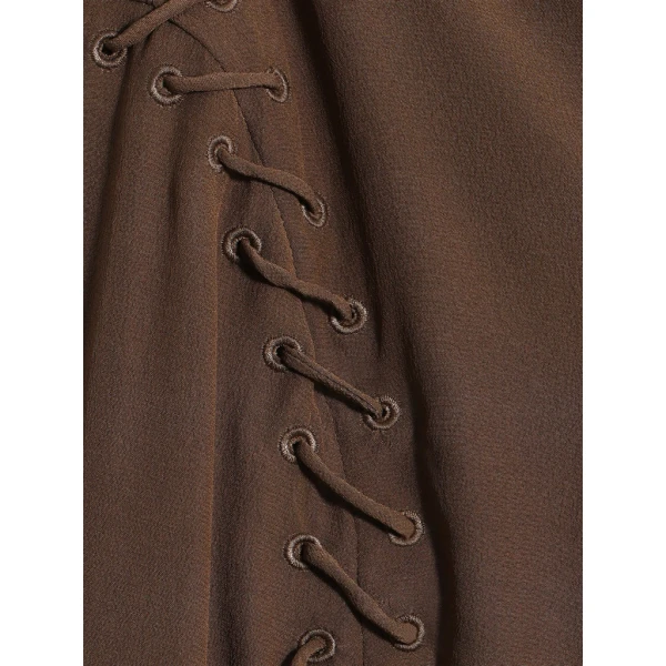 Schiaparelli Lace-Up Shirt Tops in Schiaparelli Authentic Luxury Fashion at Luxury Shoes 