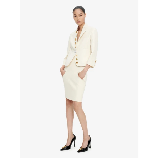 Schiaparelli Little Asymmetrical Jacket Jackets in Schiaparelli Authentic Luxury Fashion at Luxury Shoes 