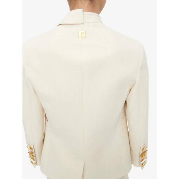 Schiaparelli Little Asymmetrical Jacket Jackets in Schiaparelli Authentic Luxury Fashion at Luxury Shoes 