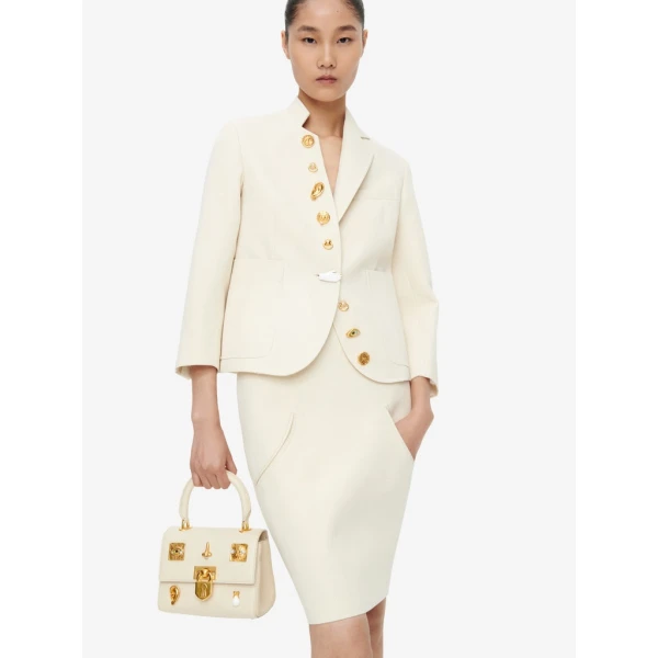 Schiaparelli Little Asymmetrical Jacket Jackets in Schiaparelli Authentic Luxury Fashion at Luxury Shoes 