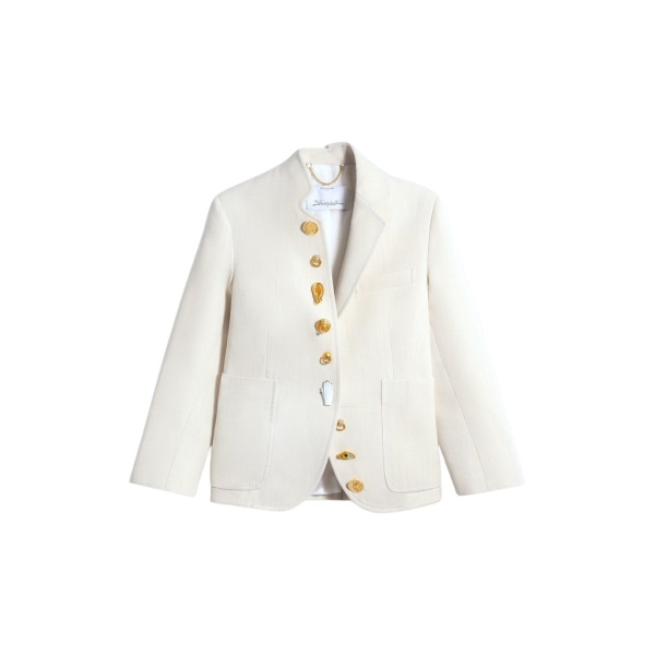 Schiaparelli Little Asymmetrical Jacket Jackets in Schiaparelli Authentic Luxury Fashion at Luxury Shoes 