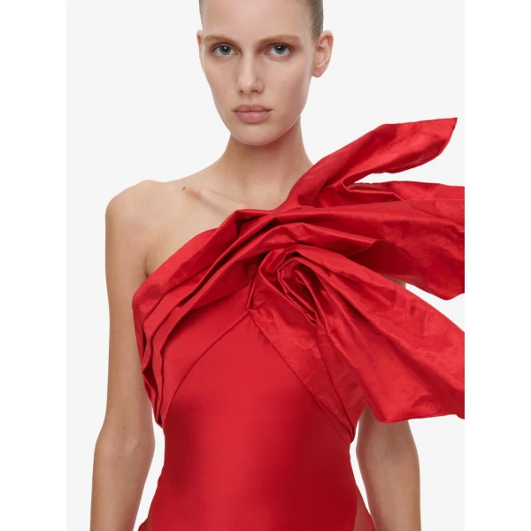 Schiaparelli Long Asymmetrical Backless Dress Dresses in Schiaparelli Authentic Luxury Fashion at Luxury Shoes 