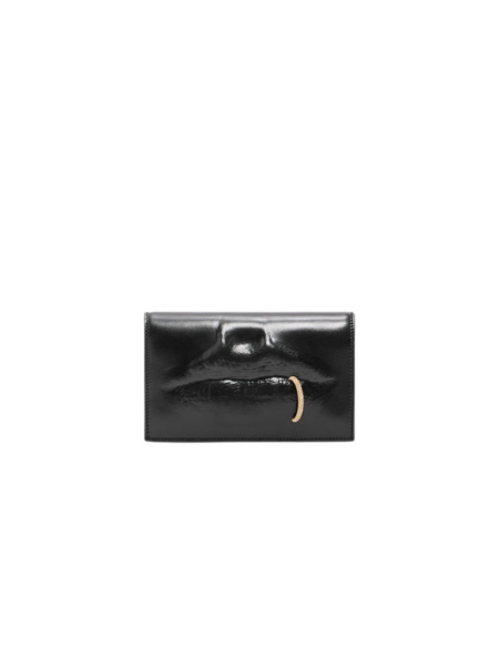 Schiaparelli Molded Mouth Chain Clutch