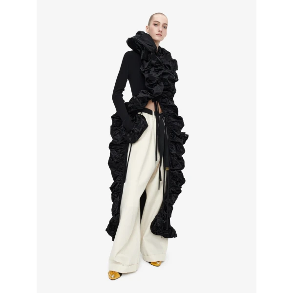 Schiaparelli Oversized Pleated Pants Pants in Schiaparelli Authentic Luxury Fashion at Luxury Shoes 