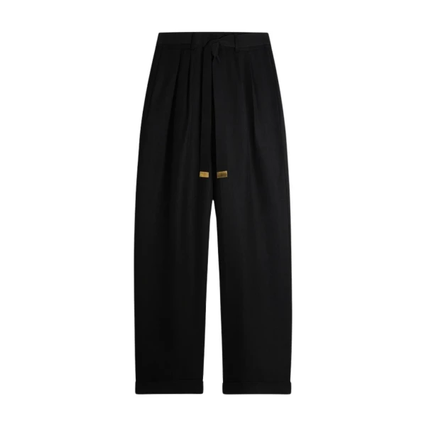 Schiaparelli Oversized Pleated Pants Pants in Schiaparelli Authentic Luxury Fashion at Luxury Shoes 