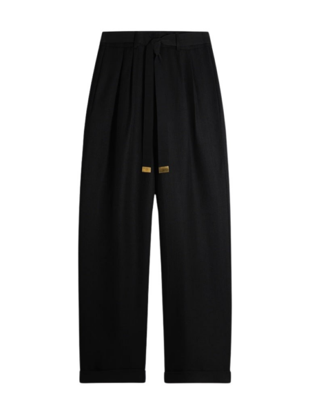 Schiaparelli Oversized Pleated Pants Pants in Schiaparelli Authentic Luxury Fashion at Luxury Shoes 