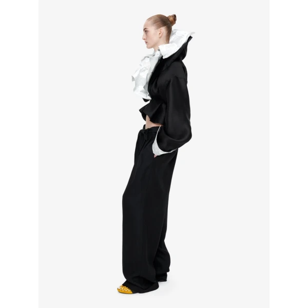 Schiaparelli Oversized Pleated Pants Pants in Schiaparelli Authentic Luxury Fashion at Luxury Shoes 