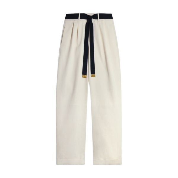 Schiaparelli Oversized Pleated Pants Pants in Schiaparelli Authentic Luxury Fashion at Luxury Shoes 