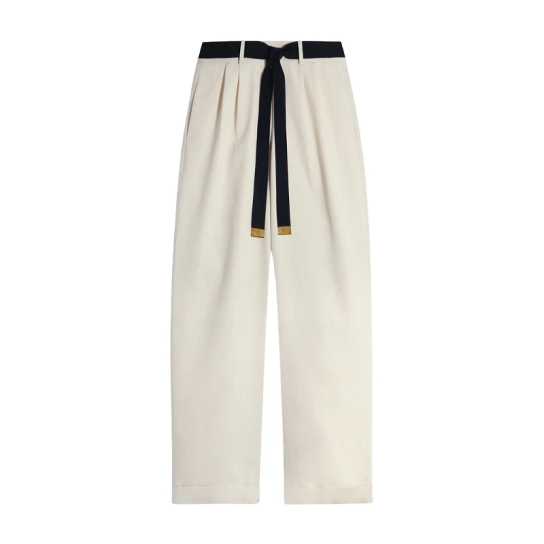 Schiaparelli Oversized Pleated Pants Pants in Schiaparelli Authentic Luxury Fashion at Luxury Shoes 