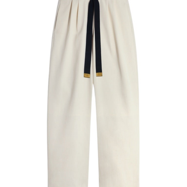 Schiaparelli Oversized Pleated Pants Pants in Schiaparelli Authentic Luxury Fashion at Luxury Shoes 