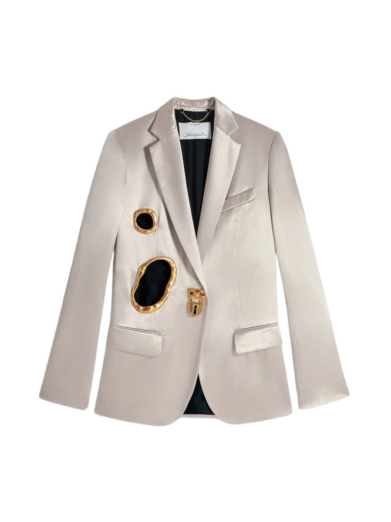 Schiaparelli-Padlock-Jacket35090_nobg Schiaparelli Padlock Jacket Jackets in Schiaparelli Authentic Luxury Fashion at Luxury Shoes