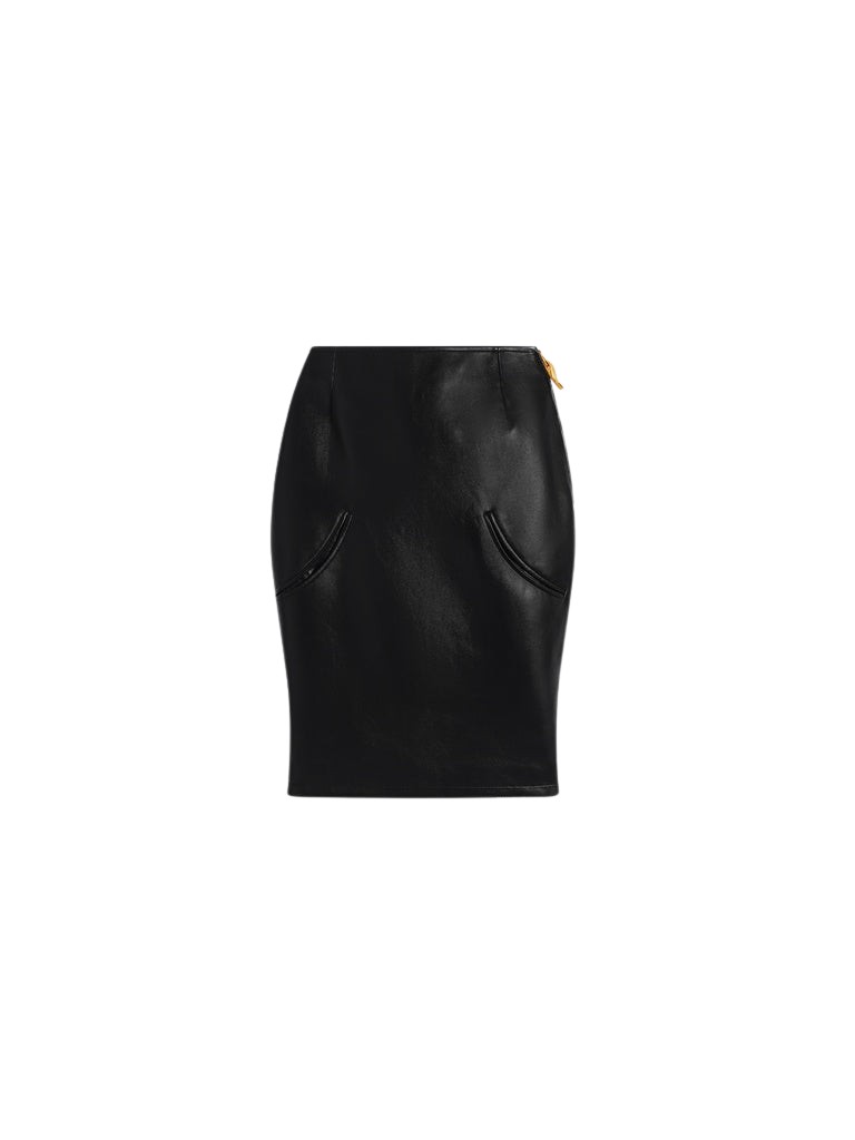 Schiaparelli-Pencil-Skirt-With-Rounded-Pockets82333_nobg Schiaparelli Pencil Skirt With Rounded Pockets Skirts in Schiaparelli Authentic Luxury Fashion at Luxury Shoes