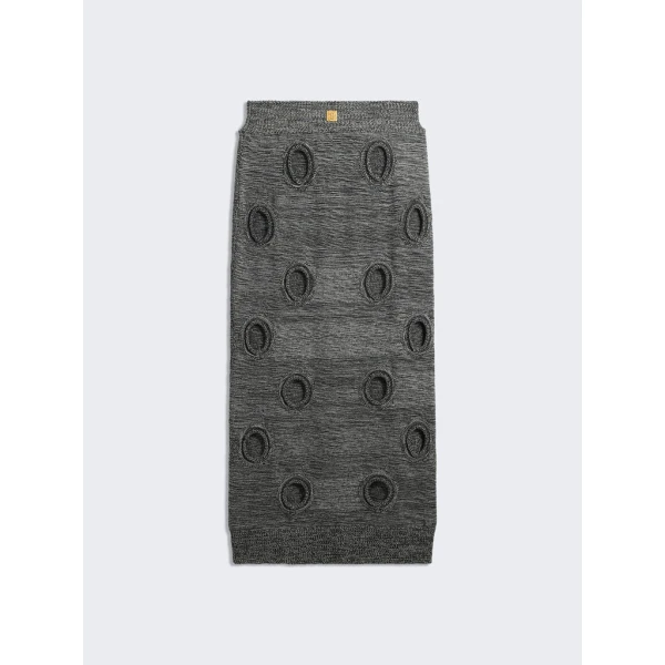 Schiaparelli Polka Dot Column Skirt Skirts in Schiaparelli Authentic Luxury Fashion at Luxury Shoes 