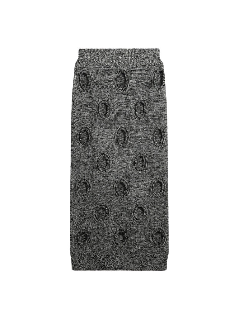 Schiaparelli Polka Dot Column Skirt Skirts in Schiaparelli Authentic Luxury Fashion at Luxury Shoes 