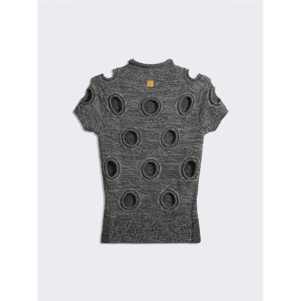 Schiaparelli Polka Dot T-Shirt Tops in Schiaparelli Authentic Luxury Fashion at Luxury Shoes 