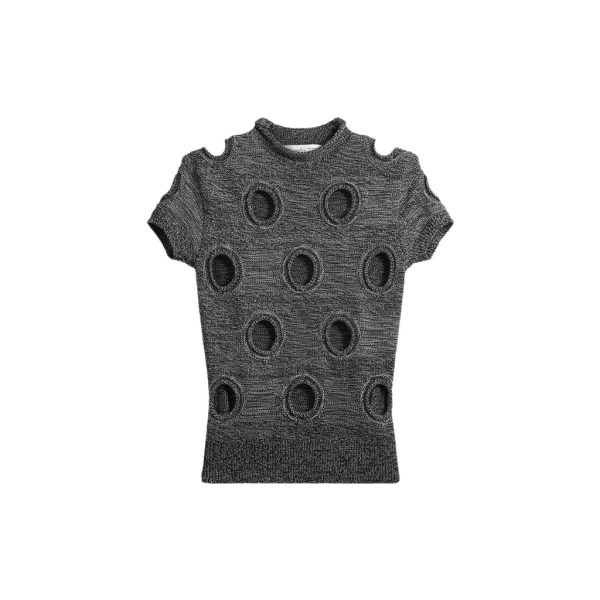 Schiaparelli Polka Dot T-Shirt Tops in Schiaparelli Authentic Luxury Fashion at Luxury Shoes 