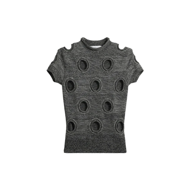 Schiaparelli Polka Dot T-Shirt Tops in Schiaparelli Authentic Luxury Fashion at Luxury Shoes 