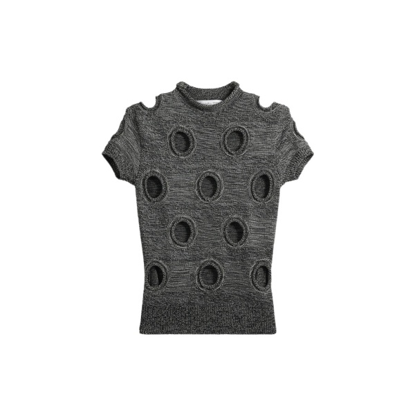 Schiaparelli Polka Dot T-Shirt Tops in Schiaparelli Authentic Luxury Fashion at Luxury Shoes 