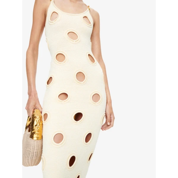 Schiaparelli Polka Dots Dress Dresses in Schiaparelli Authentic Luxury Fashion at Luxury Shoes 