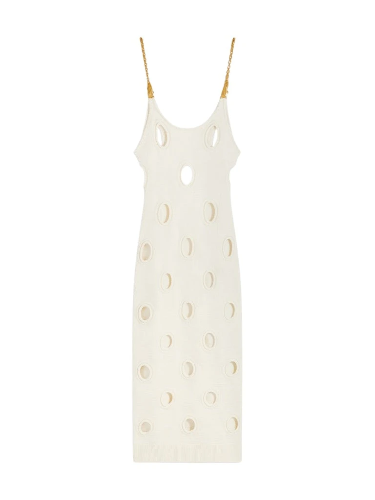 Schiaparelli-Polka-Dots-Dress27114_nobg Schiaparelli Polka Dots Dress Dresses in Schiaparelli Authentic Luxury Fashion at Luxury Shoes