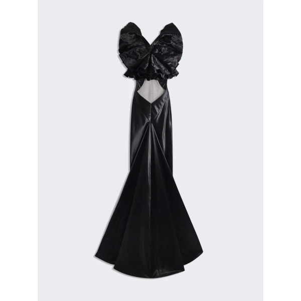 Schiaparelli Ruffled Dress Dresses in Schiaparelli Authentic Luxury Fashion at Luxury Shoes 