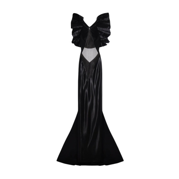 Schiaparelli Ruffled Dress Dresses in Schiaparelli Authentic Luxury Fashion at Luxury Shoes 