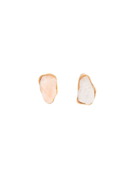 Schiaparelli Salt Stone Earrings