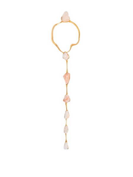 Schiaparelli Salt Stone Pendant Necklace