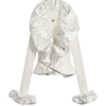 Schiaparelli Sculptural Ruffle Cardigan Knitwear in Schiaparelli Authentic Luxury Fashion at Luxury Shoes 