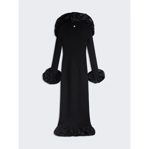 Schiaparelli Sculptural Ruffle Dress Dresses in Schiaparelli Authentic Luxury Fashion at Luxury Shoes 