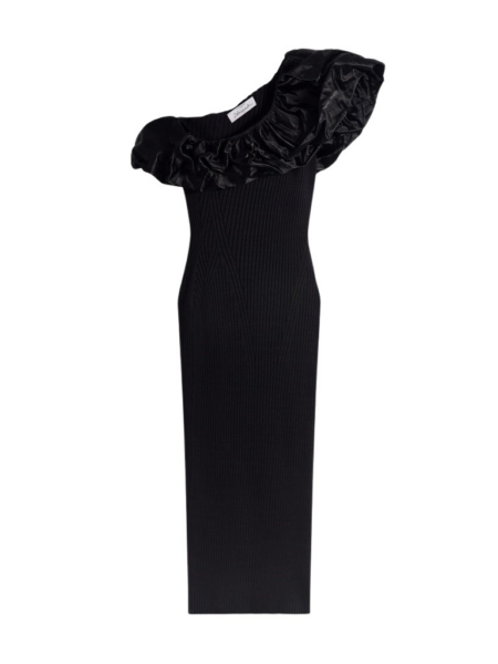 Schiaparelli Sculptural Ruffle Dress Dresses in Schiaparelli Authentic Luxury Fashion at Luxury Shoes 