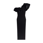Schiaparelli Sculptural Ruffle Dress Dresses in Schiaparelli Authentic Luxury Fashion at Luxury Shoes 